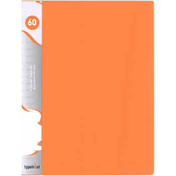 Σούπλ 60 θέσεων Α4 Ενισχυμένο Πορτοκαλί Typotrust FP10060-23