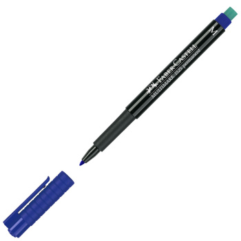ΜΑΡΚΑΔΟΡΟΣ FABER CASTELL 1525 ΜΠΛΕ MULTIMARK ΑΝΕΞΙΤΗΛΟΣ MEDIUM