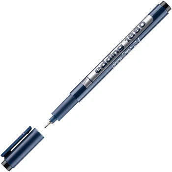 ΜΑΡΚΑΔΟΡΟΣ ΣΧΕΔΙΟΥ 0.4mm ΜΑΥΡΟΣ EDDING 1880 DRAWLINER