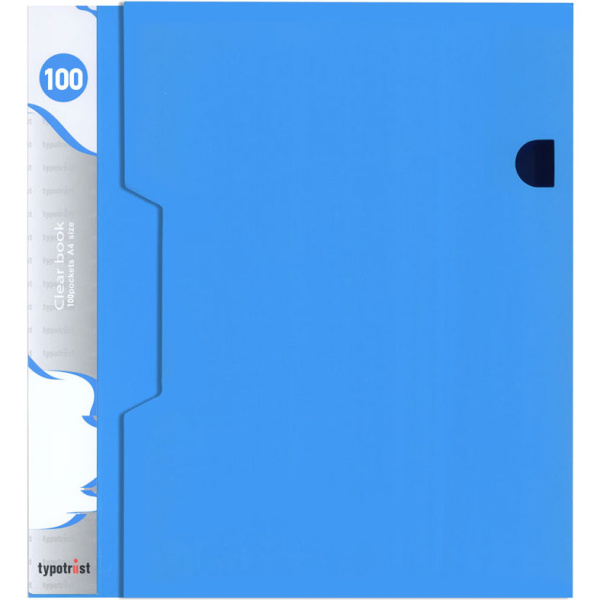 Σούπλ 100 θέσεων Α4 Ενισχυμένο Μπλε Typotrust FP10001-03