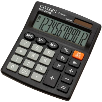 ΑΡΙΘΜΟΜΗΧΑΝΗ CITIZEN SDC-812NR ΜΑΥΡΗ 12 ΨΗΦΙΩΝ
