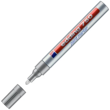 ΜΑΡΚΑΔΟΡΟΣ ΛΑΔΙΟΥ EDDING 750 ΑΣΗΜΙ 2-4mm