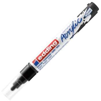 ΜΑΡΚΑΔΟΡΟΣ EDDING 5100 BLACK 901 ΑΚΡΥΛΙΚΟΣ MEDIUM