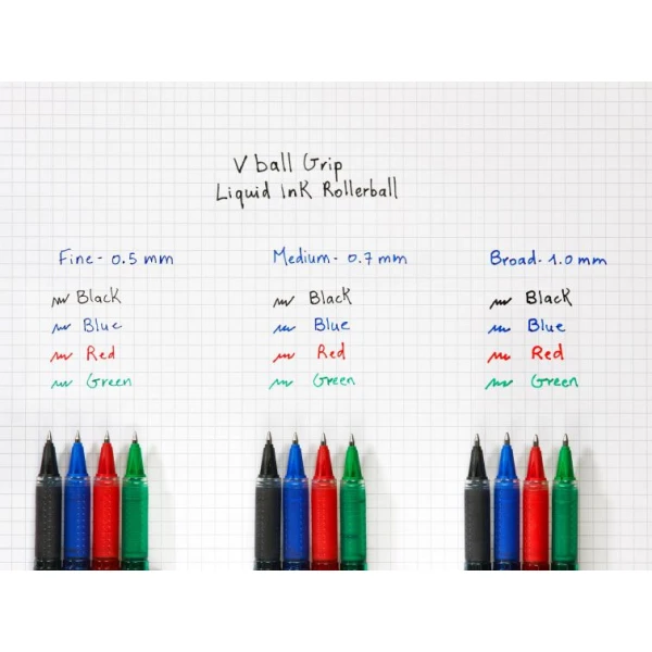 PILOT V-BALL GRIP ΜΠΛΕ 0.5 ΣΤΥΛΟ ROLLER EXTRA FINE
