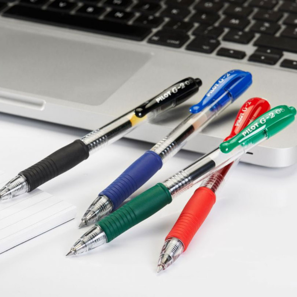ΣΤΥΛΟ PILOT G-2 GEL 0.7mm ΜΕ ΚΟΥΜΠΙ ΚΑΙ GRIP