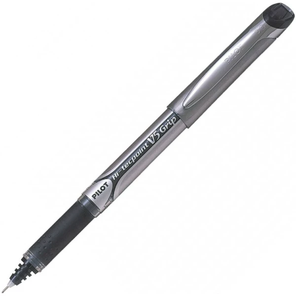 PILOT HI-TECPOINT V5 GRIP ΜΑΥΡΟ 0.5 ΣΤΥΛΟ ROLLER BXGPN-V5B