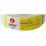 ΧΑΡΤΟΤΑΙΝΙΑ ΚΟΛΛΗΤΙΚΗ ANKER MASKING TAPE 30mmx40m