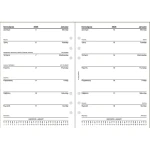 2026 Ημερολόγιο 21x14.8cm Εβδομαδιαίο Ανταλλακτικό Contax Α5