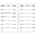 2026 Ημερολόγιο 12.5x8cm Εβδομαδιαίο Contax Pocket 300