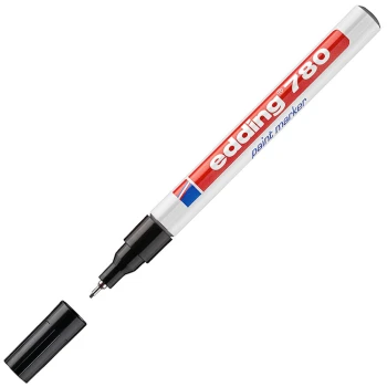ΜΑΡΚΑΔΟΡΟΣ ΛΑΔΙΟΥ EDDING 780 ΜΑΥΡΟΣ 0.8mm EXTRA FINE