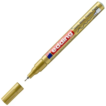 ΜΑΡΚΑΔΟΡΟΣ ΛΑΔΙΟΥ EDDING 780 ΧΡΥΣΟΣ 0.8mm EXTRA FINE