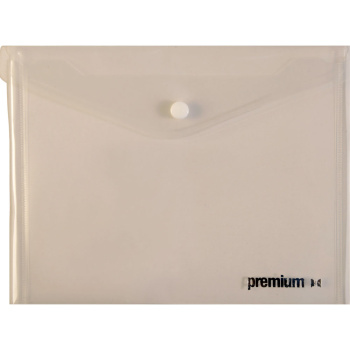 ΦΑΚΕΛΟΣ ΚΟΥΜΠΙ Α4 ΔΙΑΦΑΝΟΣ 33x23.2cm PREMIUM 26362