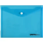 ΦΑΚΕΛΟΣ ΚΟΥΜΠΙ Α4 ΓΑΛΑΖΙΟΣ 33x23.2cm PREMIUM 26378