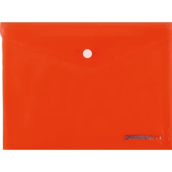 ΦΑΚΕΛΟΣ ΚΟΥΜΠΙ Α4 ΚΟΚΚΙΝΟΣ 33x23.2cm PREMIUM 26373