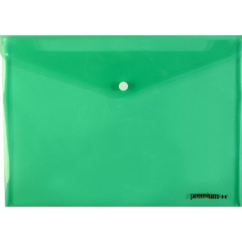 ΦΑΚΕΛΟΣ ΚΟΥΜΠΙ Α4 ΠΡΑΣΙΝΟΣ 33x23.2cm PREMIUM 26374
