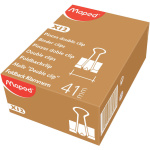 Κουτί 12 Πιάστρες μαύρες 41mm Maped 036161