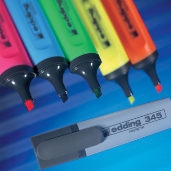 ΜΑΡΚΑΔΟΡΟΣ ΥΠΟΓΡΑΜΜΙΣHΣ EDDING 345 ΡΟΖ ΜΥΤΗ 2-5mm
