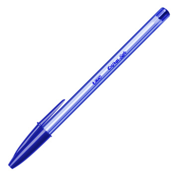 Bic Cristal Soft Broad Μπλε στυλό διαρκείας 1.2mm