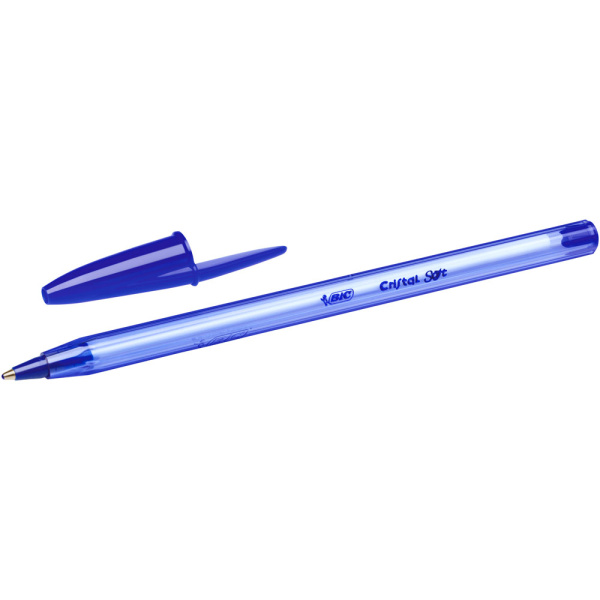 BIC CRYSTAL SOFT ΜΠΛΕ ΣΤΥΛΟ ΔΙΑΡΚΕΙΑΣ BROAD 1.2mm