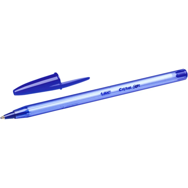 BIC CRYSTAL SOFT ΜΠΛΕ ΣΤΥΛΟ ΔΙΑΡΚΕΙΑΣ BROAD 1.2mm