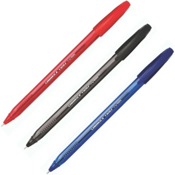 ΣΤΥΛΟ UNIMAX TRIO ΚΟΚΚΙΝΟ ΜΕ ΚΑΠΑΚΙ 1.0mm MEDIUM
