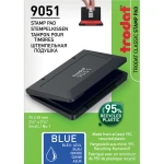 ΤΑΜΠΟΝ TRODAT 9051 ΜΠΛΕ 5x9cm ΣΦΡΑΓΙΔΩΝ ΑΠΛΩΝ