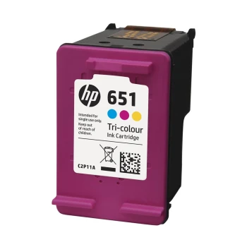 ΜΕΛΑΝΙ HP 651 TRI-COLOUR C2P11AE INKJET CARTRIDGE