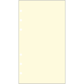 Ανταλλακτικό 17x9.5cm Κίτρινο Σημειώσεων Personal Contax 02403