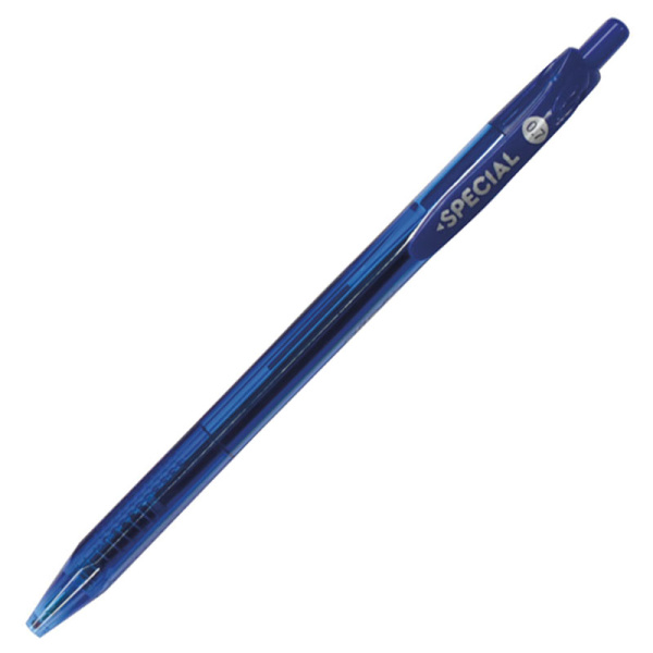 Special Fine RT Μπλε Στυλό διαρκείας με κουμπί 0.7mm