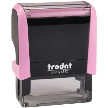 Σφραγίδα Trodat Printy 4912 Pastel Ροζ Αυτομελανώμενη