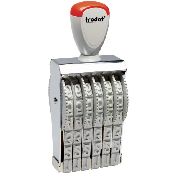 Trodat 15126 Σφραγίδα Αρίθμησης 6 Αριθμών ύψους 12mm