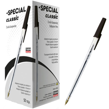 SPECIAL CLASSIC ΜΑΥΡΟ ΣΤΥΛΟ ΔΙΑΡΚΕΙΑΣ MEDIUM 1mm