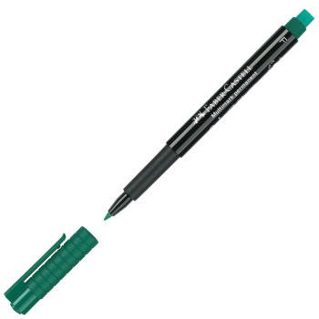 ΜΑΡΚΑΔΟΡΟΣ ΠΡΑΣΙΝΟΣ FABER CASTELL 1513F MULTIMARK ΑΝΕΞΙΤΗΛΟΣ 0.6MM