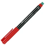 ΜΑΡΚΑΔΟΡΟΣ ΚΟΚΚΙΝΟΣ FABER CASTELL 1525M MULTIMARK ΑΝΕΞΙΤΗΛΟΣ 1,0MM