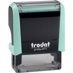 Σφραγίδα Trodat Printy 4911 Pastel Mint Αυτομελανώμενη