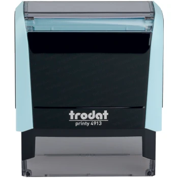 ΣΦΡΑΓΙΔΑ TRODAT PRINTY 4913 PASTEL ΜΠΛΕ ΑΥΤΟΜΕΛΑΝΩΜΕΝΗ