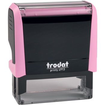 Σφραγίδα Trodat Printy 4913 Pastel Ροζ Αυτομελανώμενη