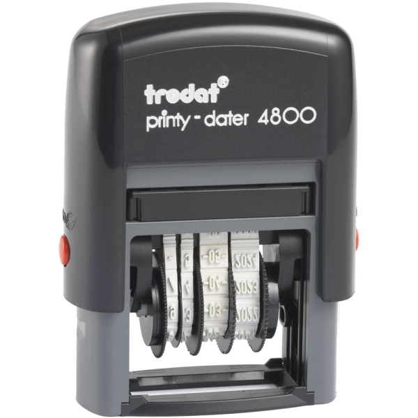 ΣΦΡΑΓΙΔΑ TRODAT PRINTY DATER 4800MA ΗΜΕΡΟΜΗΝΙΩΝ ΑΡΙΘΜΩΝ ΥΨΟΥΣ 3.0mm