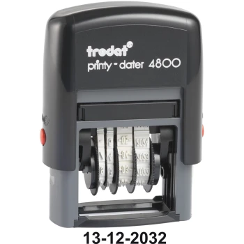 ΣΦΡΑΓΙΔΑ TRODAT PRINTY DATER 4800MA ΗΜΕΡΟΜΗΝΙΩΝ ΑΡΙΘΜΩΝ ΥΨΟΥΣ 3.0mm