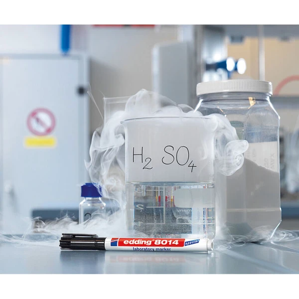 ΜΑΡΚΑΔΟΡΟΣ EDDING 8014 LABORATORY MARKER ΜΑΥΡΟΣ 1.0MM ΣΤΡΟΓΓΥΛΟΣ