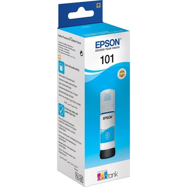 Μελάνι Epson 101 Cyan Ecotank C13T03V24A Bottle