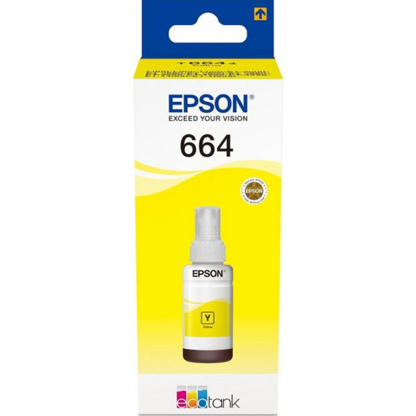 ΜΕΛΑΝΙ EPSON 664 YELLOW BOTTLE C13T66444A