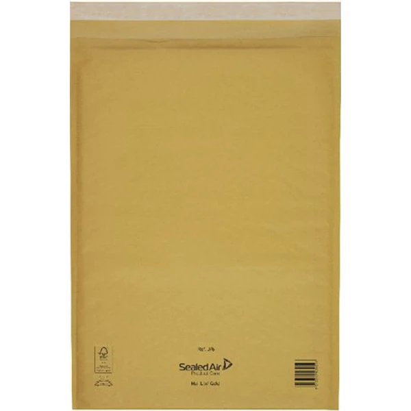 Φάκελος Φυσαλίδων 300x440mm Sealed Air J/6 Mail Lite Gold