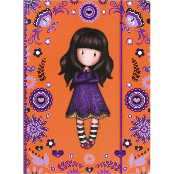 ΦΑΚΕΛΟΣ SANTORO GORJUSS ΠΟΡΤΟΚΑΛΙ FIESTA 25x35cm