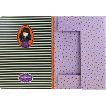 ΦΑΚΕΛΟΣ SANTORO GORJUSS ΠΟΡΤΟΚΑΛΙ FIESTA 25x35cm