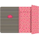 ΦΑΚΕΛΟΣ SANTORO GORJUSS ΡΟΖ LOVE GROWS 25x35cm ΜΕ ΑΥΤΙΑ ΚΑΙ ΛΑΣΤΙΧΟ