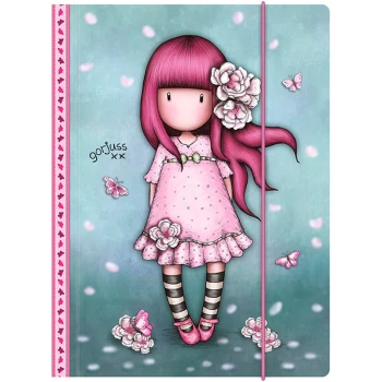 ΦΑΚΕΛΟΣ SANTORO GORJUSS ΡΟΖ-ΣΙΕΛ CHERRY BLOSSOM STAR 25x35cm