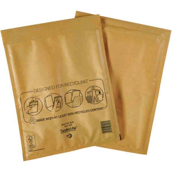 Φάκελος Φυσαλίδων 240x330mm Sealed Air G/4 Mail Lite Gold