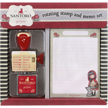 ΣΕΤ ΣΗΜΕΙΩΜΑΤΑΡΙΟ - ΣΦΡΑΓΙΔΑ GORJUSS LITTLE RED RIDDING HOOD 865GJ01
