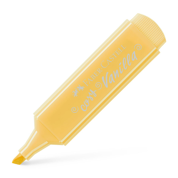 Μαρκαδόρος Υπογράμμισης Faber Castell Pastel Κίτρινο 1-5mm Cosy Vanilla